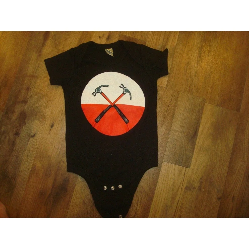 PINK FLOYD BABY ROMPER SLEEPER    Y2K  SZ- 18MONTHS  VINTAGE T5